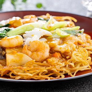 2025年9月 開催企画　上海蟹味噌のあんかけ焼きそばセットご購入で肉まん・あんまんプレゼント