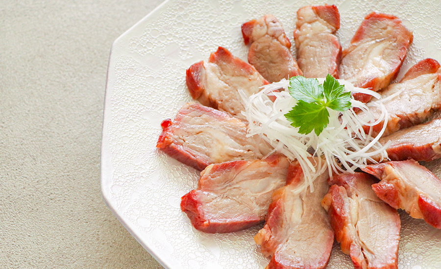 旨味がジュワッと窯焼きチャーシュー