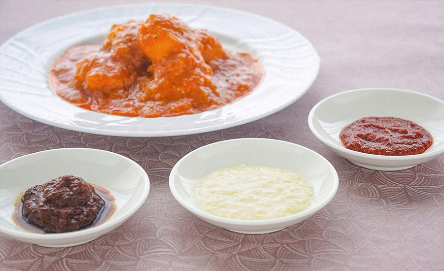 弾力大海老のチリソース煮