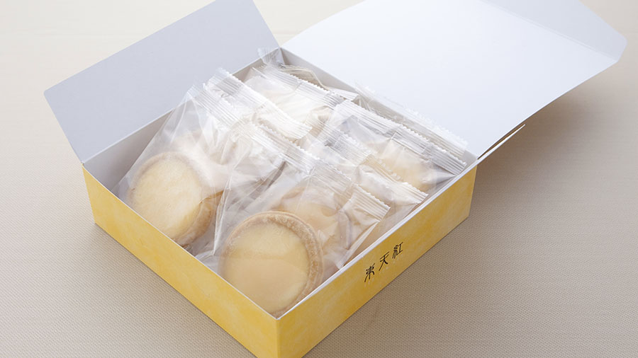 エッグタルト箱の中身