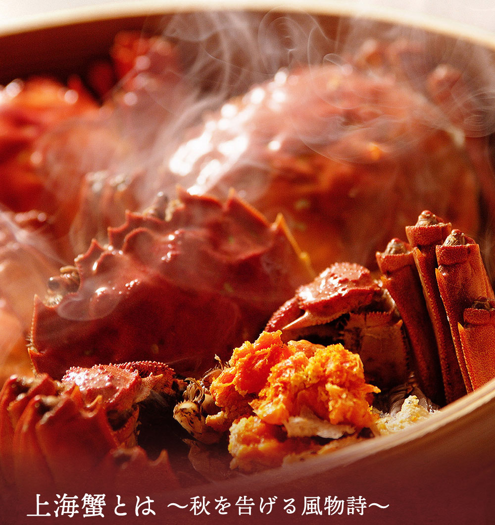 上海蟹とは ～秋を告げる風物詩～